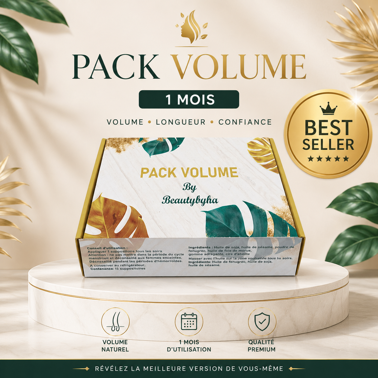 PACK 1 MOIS ⭐ Bestseller