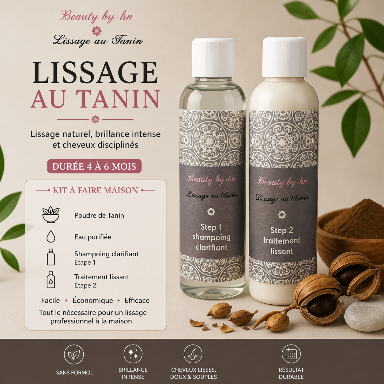 LISSAGE AU TANIN